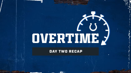 Overtime: Anthony Richardson returns but offensive line is in flux