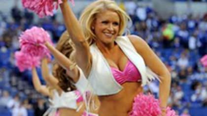 Dallas Cowboys Cheerleaders go crazy after their new locker room