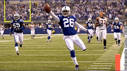 Three years ago, CB Kelvin Hayden gave the Indianapolis Colts a