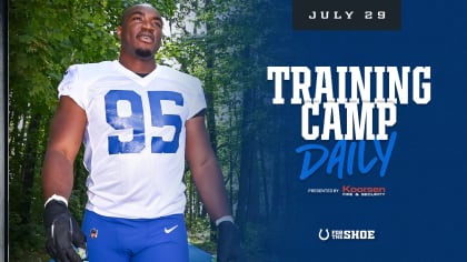 Colts RB Jonathan Taylor reports to team's training camp ahead of