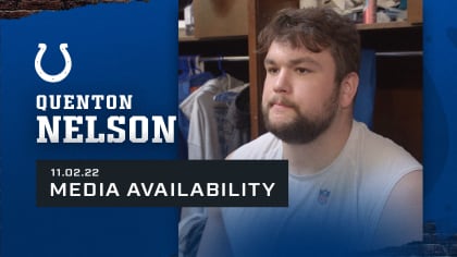 Colts place G Quenton Nelson on Injured Reserve, elevate QB Brett