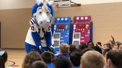 Colts, Build-A-Bear introduce plush version of Blue mascot