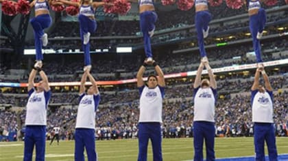 October 31, 2021: Indianapolis Colts cheerleader performs in