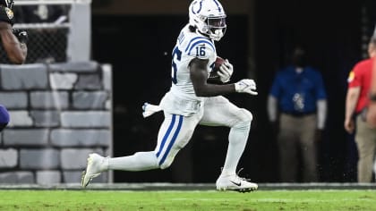 Indianapolis Colts receiver Ashton Dulin (16) against the Arizona Cardinals  during an NFL football game Saturday, Dec. 25, 2021, in Glendale, Ariz. (AP  Photo/Darryl Webb Stock Photo - Alamy