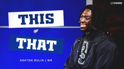 Ashton Dulin: News, Stats, Bio & More - NBC Sports