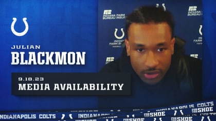 Julian Blackmon: Media availability, September 18