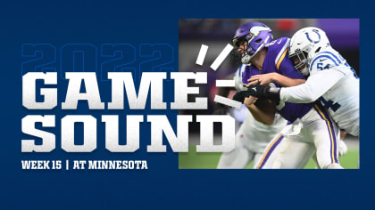 Indianapolis Colts @ Minnesota Vikings (Preseason Game 2) kicks off at 8:00  p.m. ET this Sunday and is available to watch on FOX59,  mobile  website and NFL Game Pass
