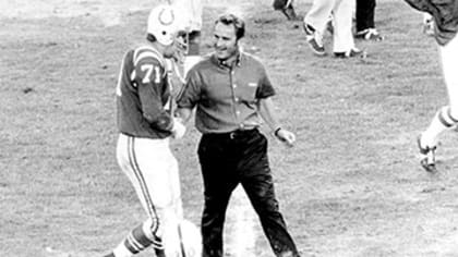 JVAN on X: November 10, 1968 - Johnny Unitas and Don Shula on the  sidelines as the Colts take on the Lions at Tiger Stadium. (