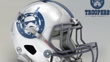 star wars nfl helmets