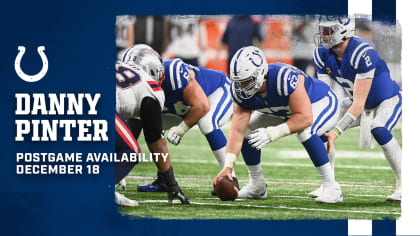 Indianapolis Colts' G Danny Pinter the X-Factor in Matchup vs