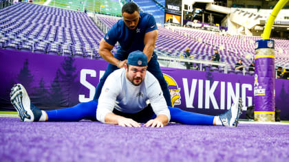 Cowboys at Vikings Game Center