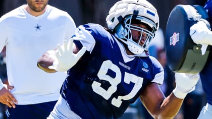 Dallas Cowboys defensive tackle Osa Odighizuwa (97) is seen after an NFL  football game against the Chicago Bears, Sunday, Oct. 30, 2022, in  Arlington, Texas. Dallas won 49-29. (AP Photo/Brandon Wade Stock Photo -  Alamy