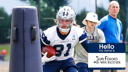 Dallas Cowboys defensive tackle Carlos Watkins (91) is seen during