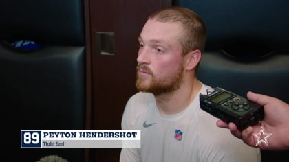 Peyton Hendershot Stats, News and Video - TE