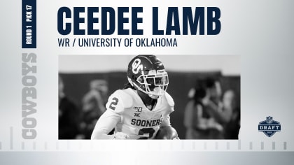 Cowboys select Oklahoma Sooners WR CeeDee Lamb with No. 17 overall