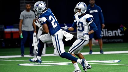 Arlington, Texas, USA. 29th Aug, 2019. Dallas Cowboys wide receiver Jon'Vea  Johnson (81) in action during the pre-season game between the Tampa Bay  Buccaneers and the Dallas Cowboys at the AT &