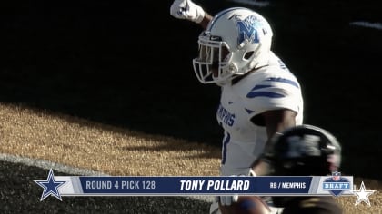 NFL Draft 2019: Dallas Cowboys select Tony Pollard No. 128 overall