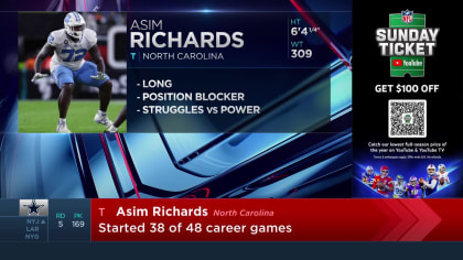 Why the Cowboys picked tackle Asim Richards in the fifth round