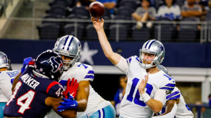 Ben DiNucci's 3 second-half INTs sink Cowboys in 20-14 loss to Texans