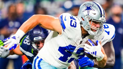 Dallas Cowboys running back Hunter Luepke's first NFL TD extends