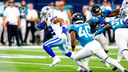 Dallas Cowboys running back Rico Dowdle (23) is seen after an NFL football  game against the Washington Commanders, Sunday, Oct. 2, 2022, in Arlington,  Texas. Dallas won 25-10. (AP Photo/Brandon Wade Stock Photo - Alamy