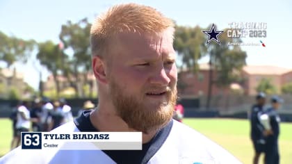 Chauncey Golston's 'arrow is going up' as Cowboys prepare for test vs. Tom  Brady, Bucs