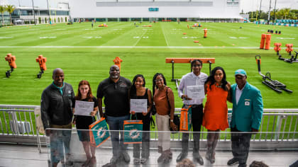 Two FAMU Bound Students Receive Miami Dolphins Foundation Nat Moore  Endowment Scholarships