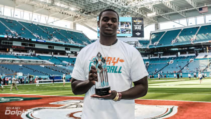 Miami Dolphins Announce Play Football End Of Year Award Winners