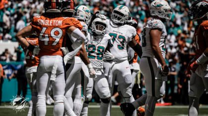 VIDEO: Dolphins Trample Referee While Celebrating Interception