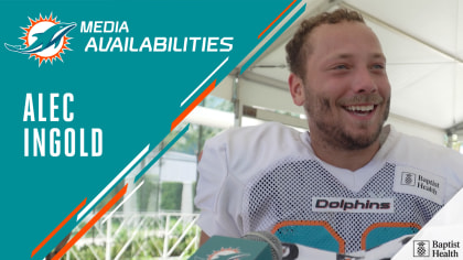 Dolphins fullback Alec Ingold is ready to rock and roll vs. Eagles