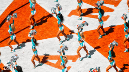 DVIDS - Images - Miami Dolphins cheerleaders, former players visit