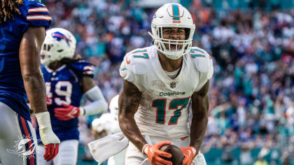 Miami Dolphins starters Jaylen Waddle, Chase Edmonds limited in