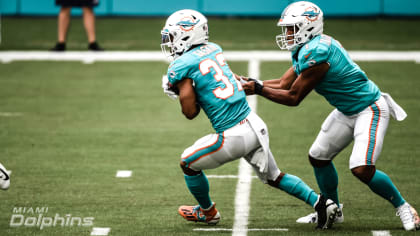 Dolphins' Salvon Ahmed rushes for 122, will give grandma game ball