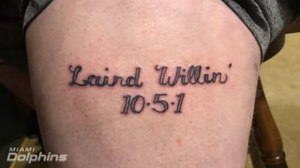 Praise The Laird: Fan Pays Tribute To Undrafted Rookie RB With Tattoo