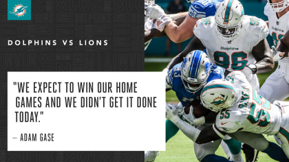 What Miami Dolphins coach Adam Gase said Thursday (Lions week)