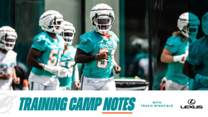 Dolphins' Channing Tindall, Erik Ezukanma, last year's top