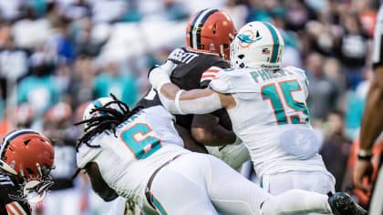 How to watch the Browns v Dolphins game on Sunday afternoon