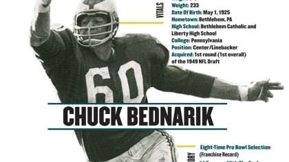 Chuck Bednarik: Philadelphia Eagles remember Hall of Famer from Bethlehem  as a legend 