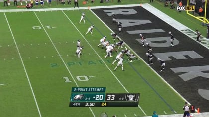 Philadelphia Eagles free safety Avonte Maddox snags interception off Las  Vegas Raiders hands