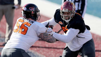 Philadelphia Eagles linebacker Nolan Smith's pressure forces Cleveland  Browns rookie quarterback Dorian Thompson-Robinson into Eagles defensive  tackle Marlon Tuipulotu's mitts for a sack