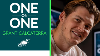 With the 198th pick in the 2022 NFL Draft, the Philadelphia Eagles select  Grant Calcaterra, TE from SMU. Welcome to Philadelphia…