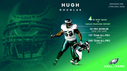 Hugh Douglas and Trent Cole will be inducted into Eagles' Hall of Fame