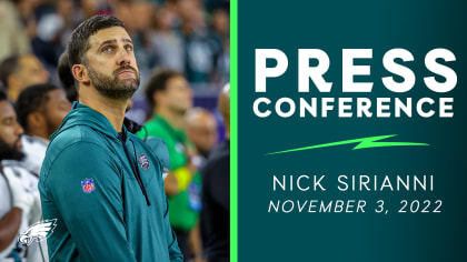 HOUSTON, TX - NOVEMBER 03: Philadelphia Eagles head coach Nick