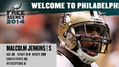 Former Saints safety Malcolm Jenkins says he's skipping Eagles