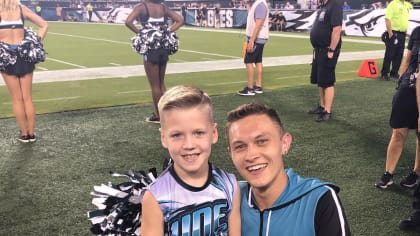 Philadelphia Eagles cheerleader Kyle Tanguay gets support from fans -  Outsports