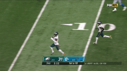 RECAP: Philadelphia Eagles vs. Detroit Lions, Sunday October 31