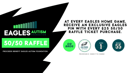 Eagles Autism Foundation 50/50 Raffle