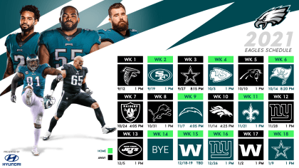 Philadelphia Eagles announce 2021 schedule