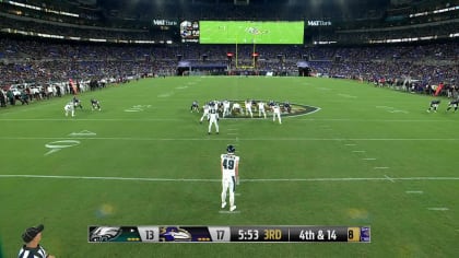 Chicago, United States. 18th Dec, 2022. Philadelphia Eagles long snapper  Rick Lovato (45) kicks a second quarter field goal against the Chicago Bears  at Soldier Field in Chicago on Sunday, December 18