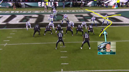 Eagles Salute The Crowd After Ertz's TD Catch